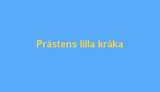 Prästens lilla kråka